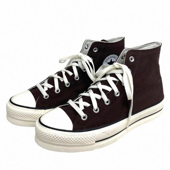 Converse Ctas Lift Platform Casual Brown Canvas Shoes 171209C-WWBW Custom Men Hi - Picture 2 of 14
